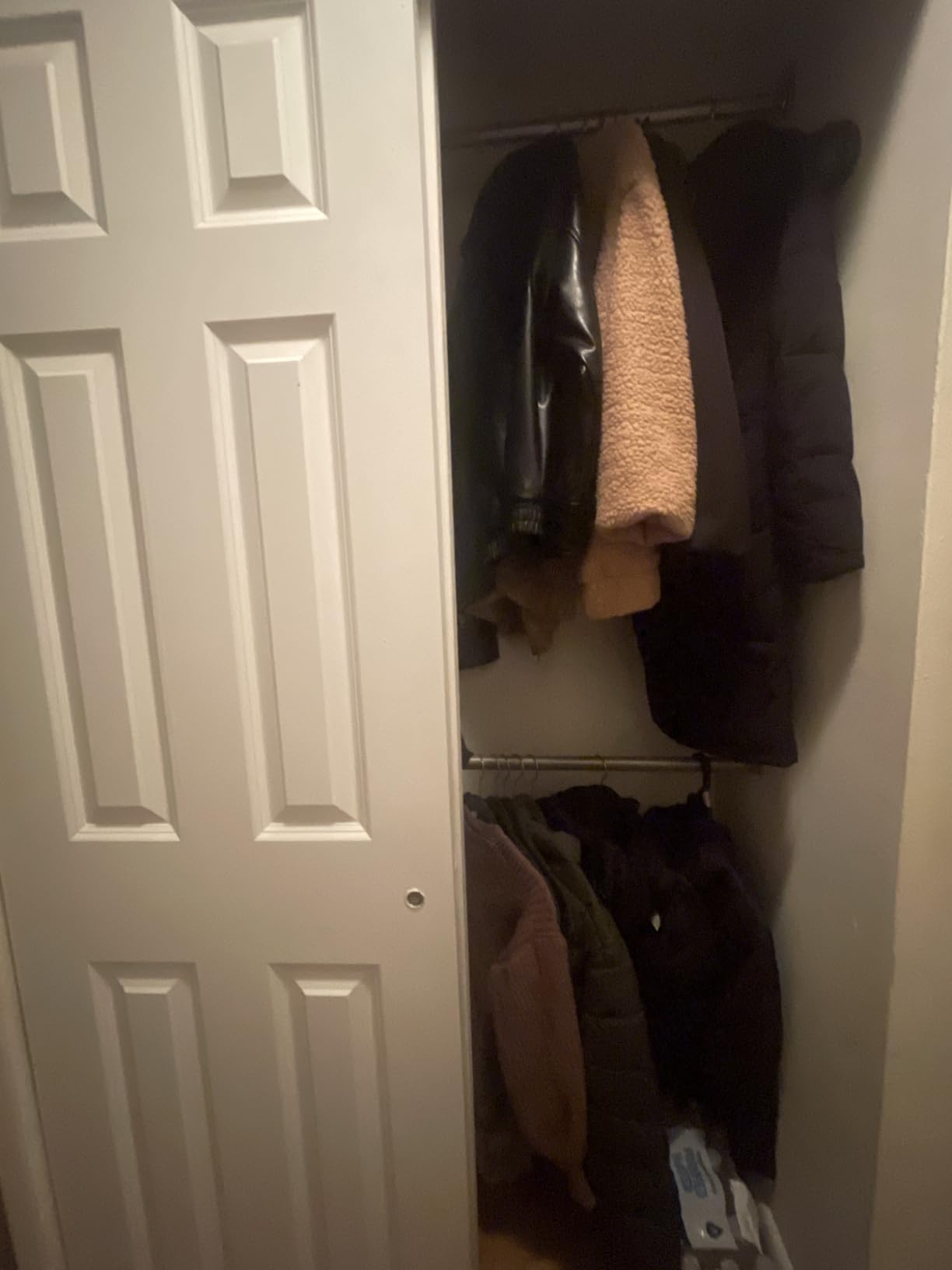 ClosetMaid SuiteSymphony Wood Closet Organizer Starter Kit with Tower and 3 Hang Rods, Shelves, Adjustable, Fits Spaces 4 - 9 ft. Wide, Natural Gray customer photo 2