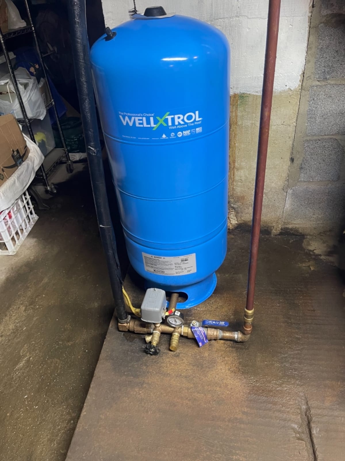 WX-202XL Amtrol 26 Gallon Well-X-Trol Free Standing Water Well Pressure Tank customer photo 2