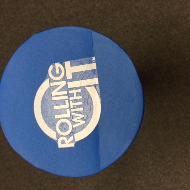 Rolling With It High Density Foam Roller for Physical Therapy - High-density EVA foam, Firm core with smooth surface, Keeps its shape, For back, legs & IT band, Deep tissue muscle recovery customer photo 2