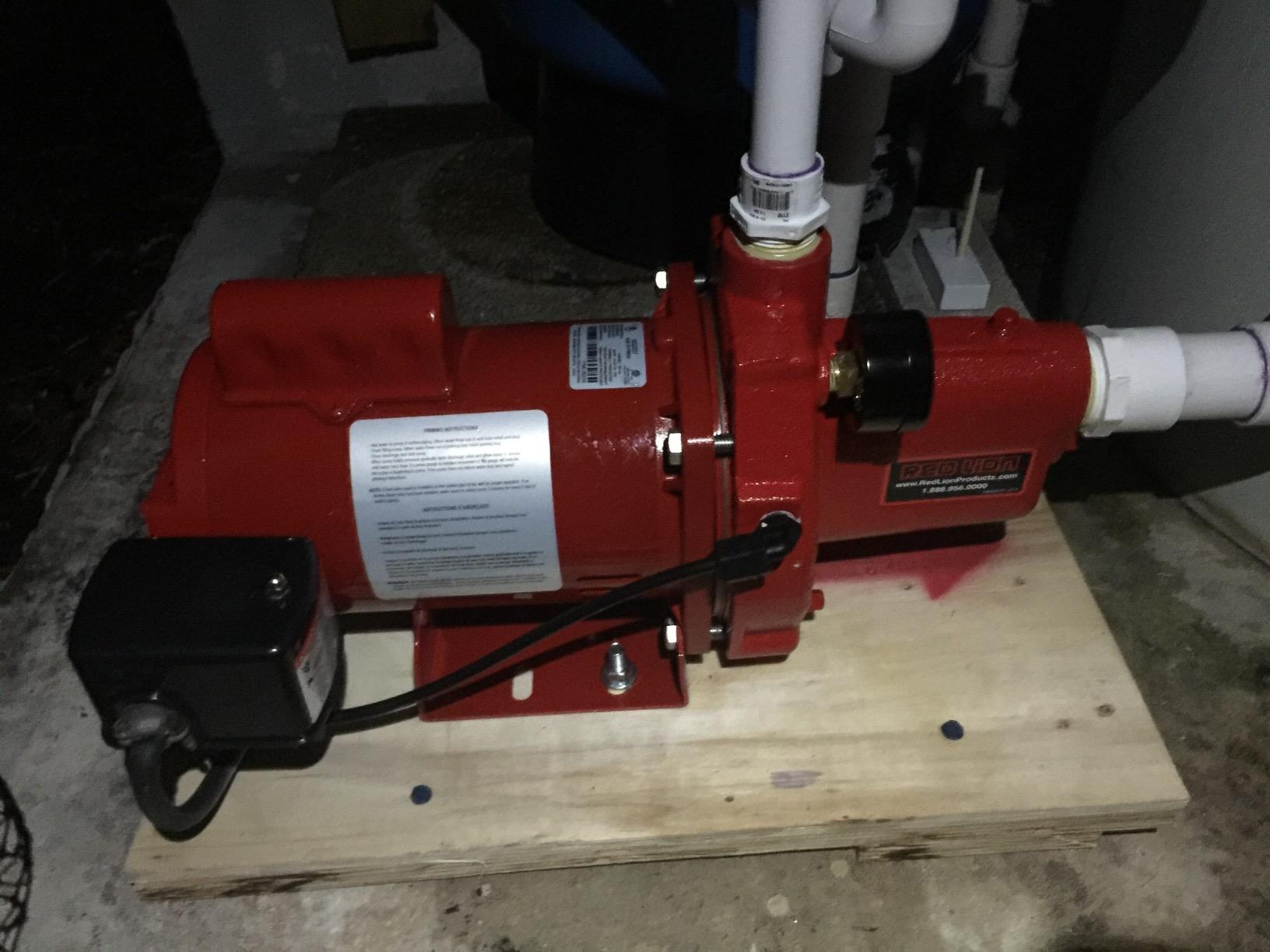 Red Lion RJS-75-PREM 115/230V, 3/4 HP, 16 GPM, Shallow Well Jet Pump customer photo 1