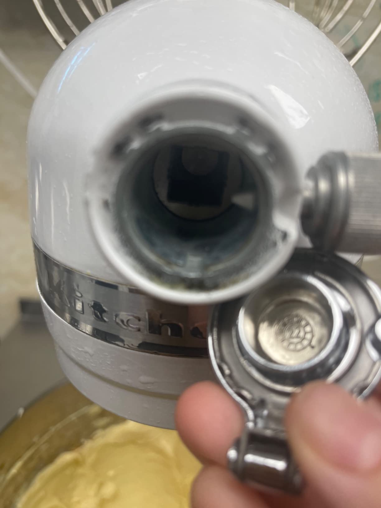 KitchenAid Commercial Series 8 Quart Bowl-Lift Stand Mixer with Stainless Steel Bowl Guard - KSMC895 customer photo 2