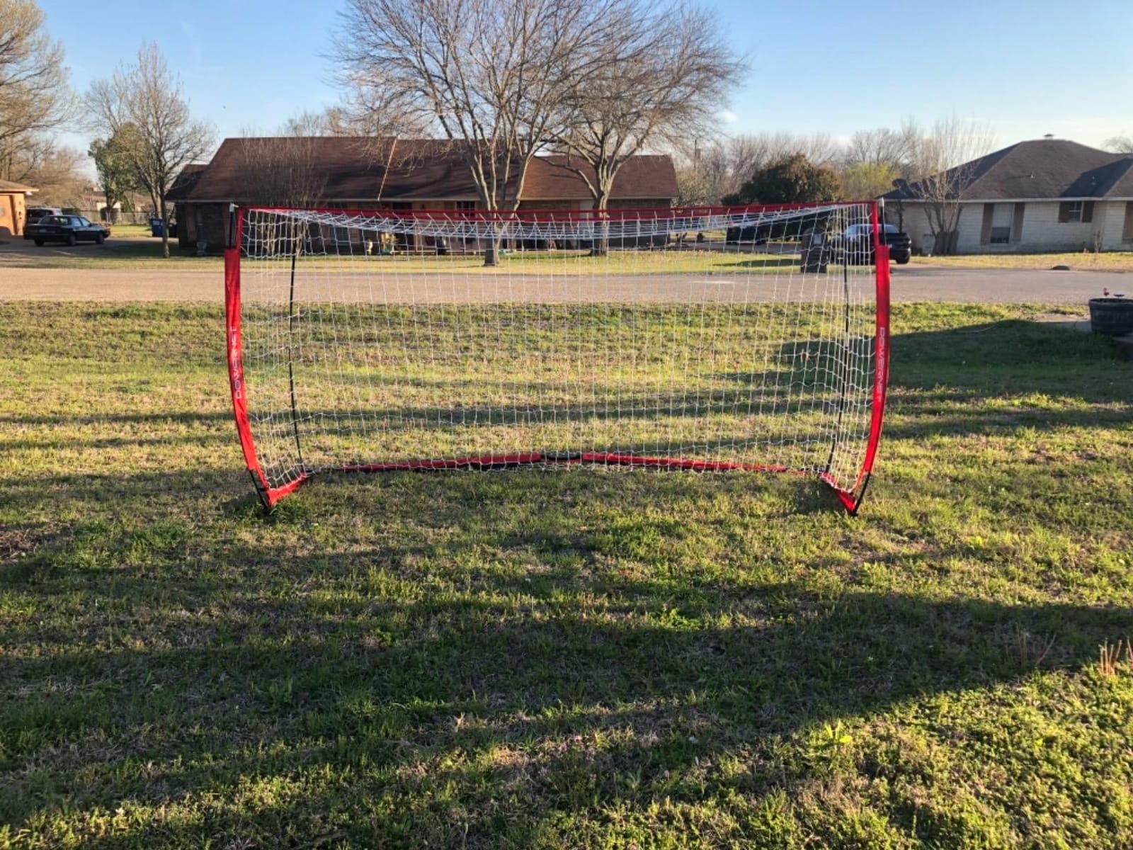 PowerNet Soccer Goal for Backyard - 3Mx2M / 6x4 / 8x4 / 12x6 / 14x7 / 18.5x6.5 / 21x7 / 24 x 8 Portable Soccer Net, Sports & Outdoors Training Equipment, Quick Setup 1 Goal & Zipper Storage Bag customer photo 2