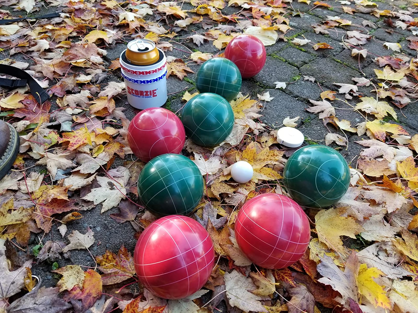 Amazon Basics 100mm Bocce Ball Set customer photo 2