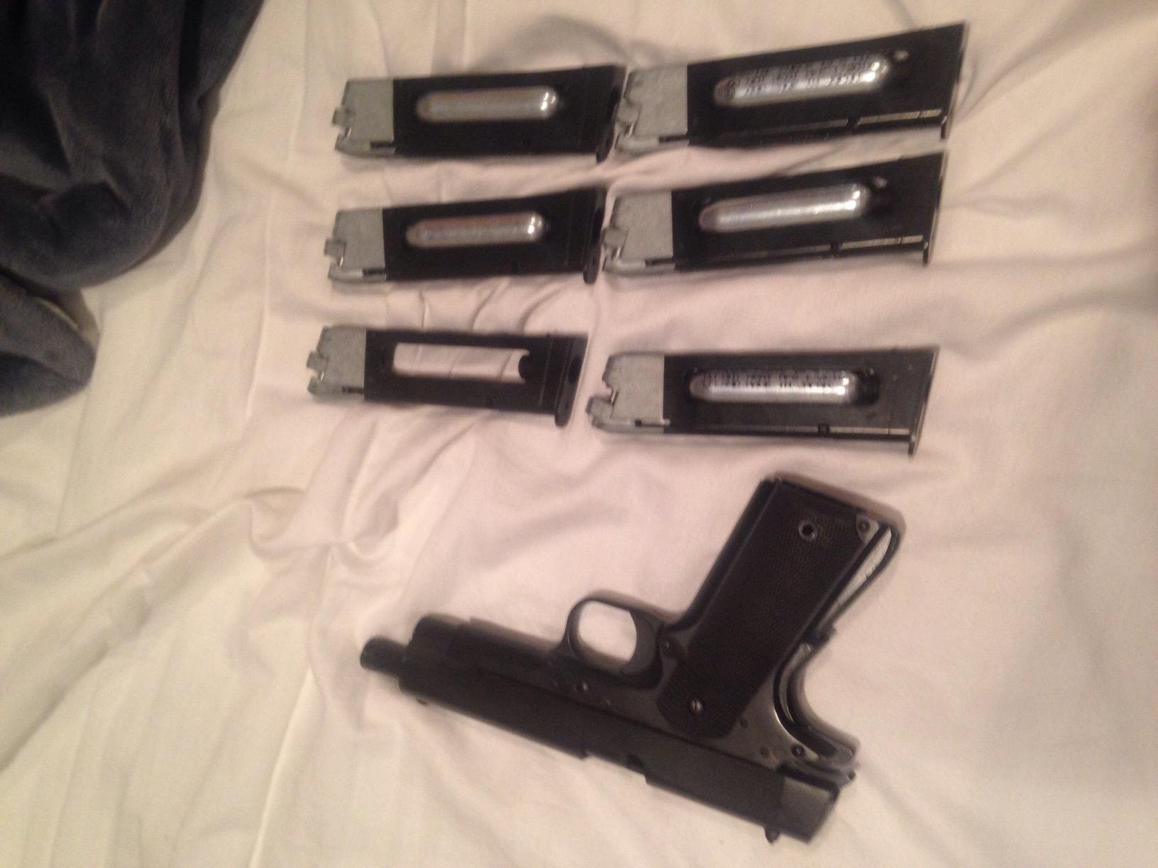 WG Model-4613 Full Metal 1911 CO2 Blowback Airsoft Gun customer photo 1