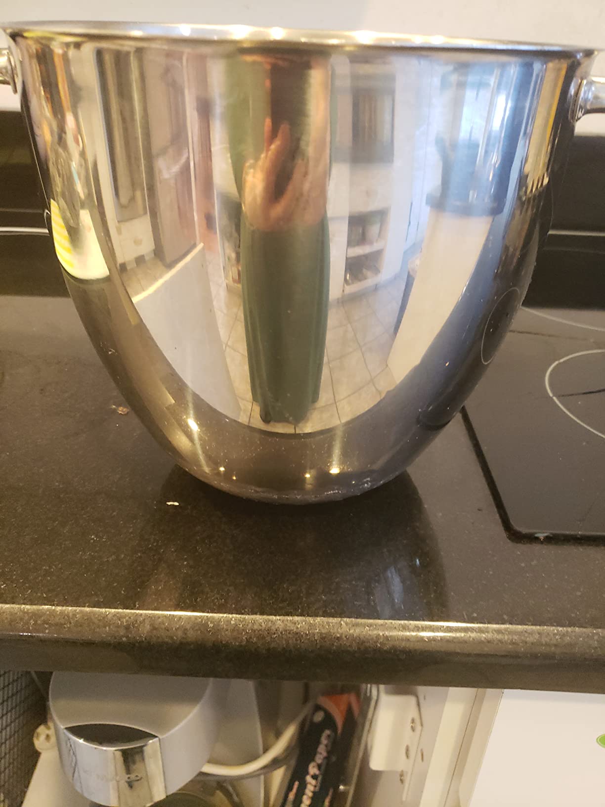 Kenwood Chef Titanium Kitchen Machine, Stainless Steel - 7 qt - Kitchen Mixer - 800W Motor & Electronic Variable Speed Control - Includes Dishwasher-Safe Work Bowl & Three Mixing Tools customer photo 2
