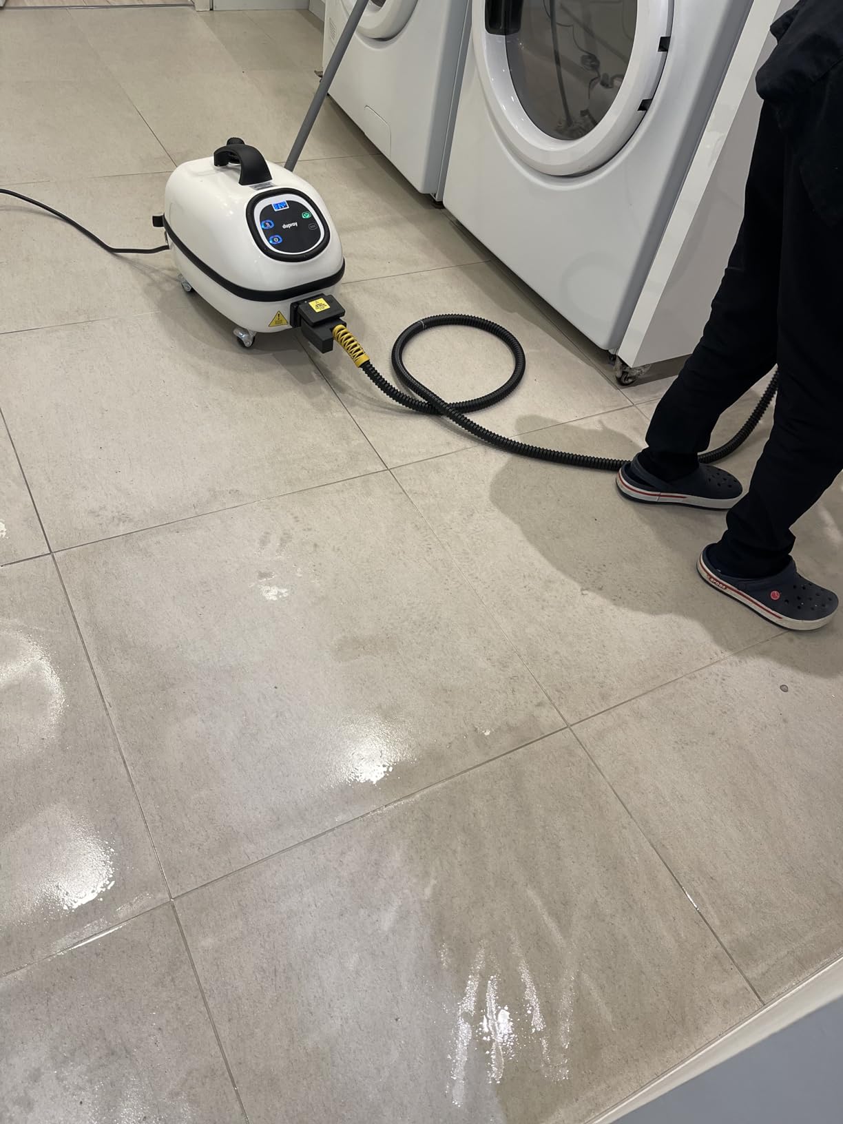 Dupray Tosca Commercial Steam Cleaner with Storage Bag | Commercial steam cleaner with carrying bag for janitorial, facility maintenance & professional cleaning | 26 Tools customer photo 1