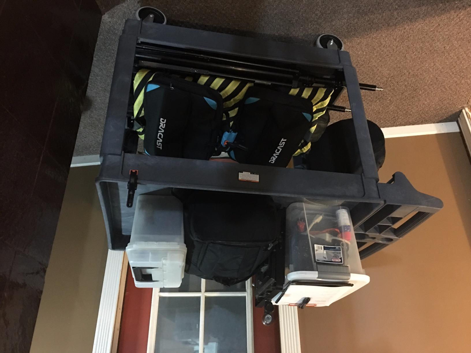 WEN 500-Pound Capacity 46 By 25.5-Inch Extra Wide Service Utility Cart customer photo 2