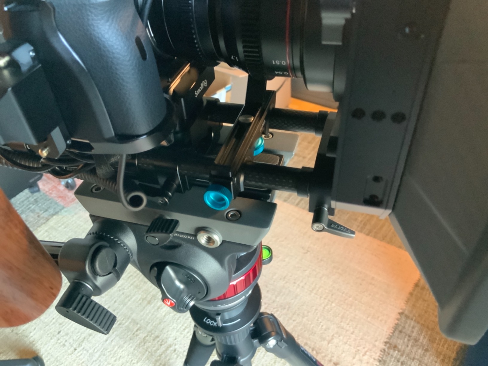 Fotga DP500III Follow Focus Puller w/A/B Stop, 15mm Quick Release Rod Clamp for Canon Nikon Sony Blackmagic DSLR Cinema Camera Mirrorless Cine Lens Filmmaking No Backlash customer photo 1