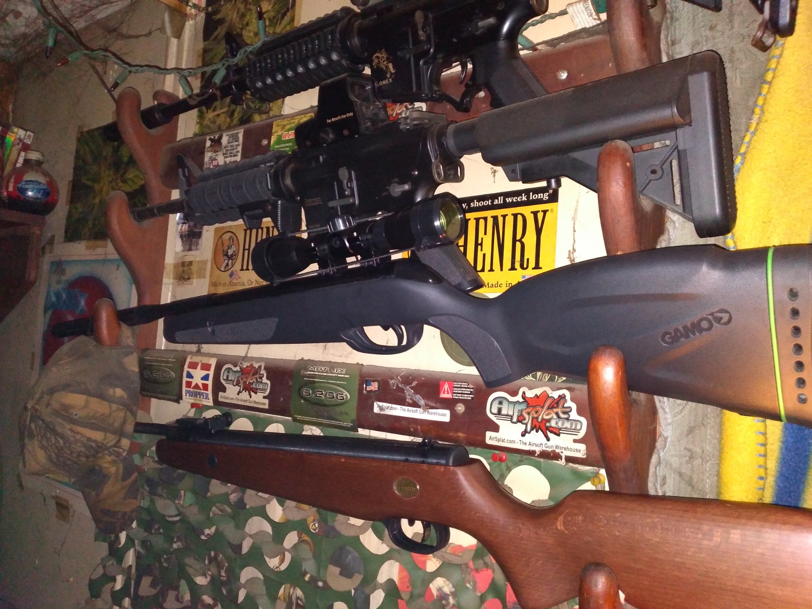 Gamo Wildcat Whisper .177 Caliber Break Barrel Pellet Air Rifle - IGT Gas Piston, 1300 FPS, Includes 4x32 Scope, Quiet Shooting Airgun - Black. customer photo 1