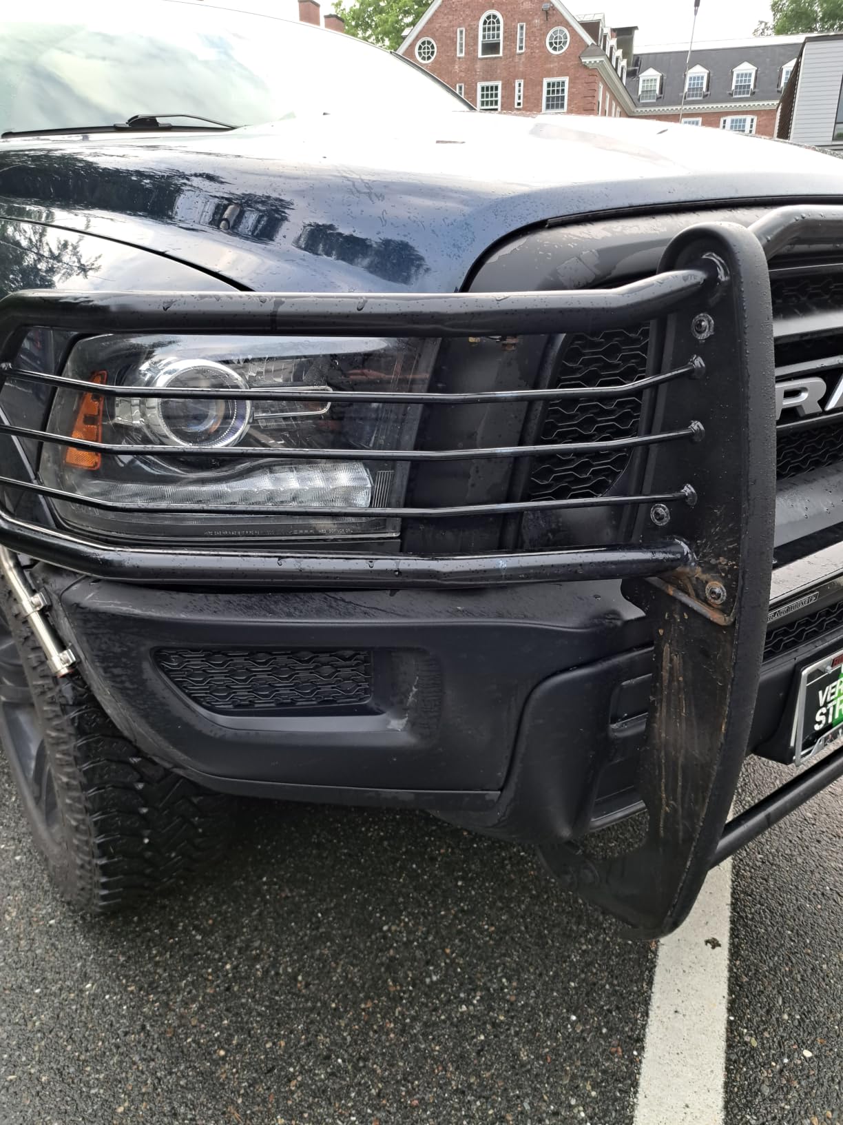 BLACK HORSE Grille Guard 17DG109MA - 2009-2018 Black Dodge Ram 1500/2019-2020 RAM 1500 Classic customer photo 1