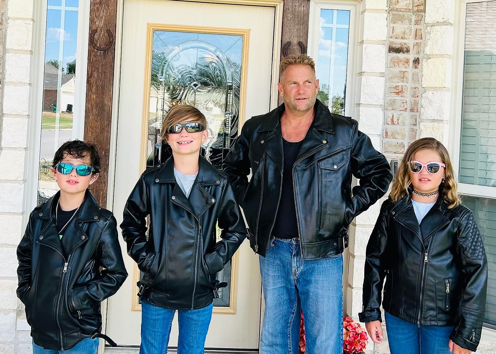Milwaukee Leather LKM1770 Men's Black Premium Thick Leather Motorcycle Jacket Brando Style Biker Jacket customer photo 1