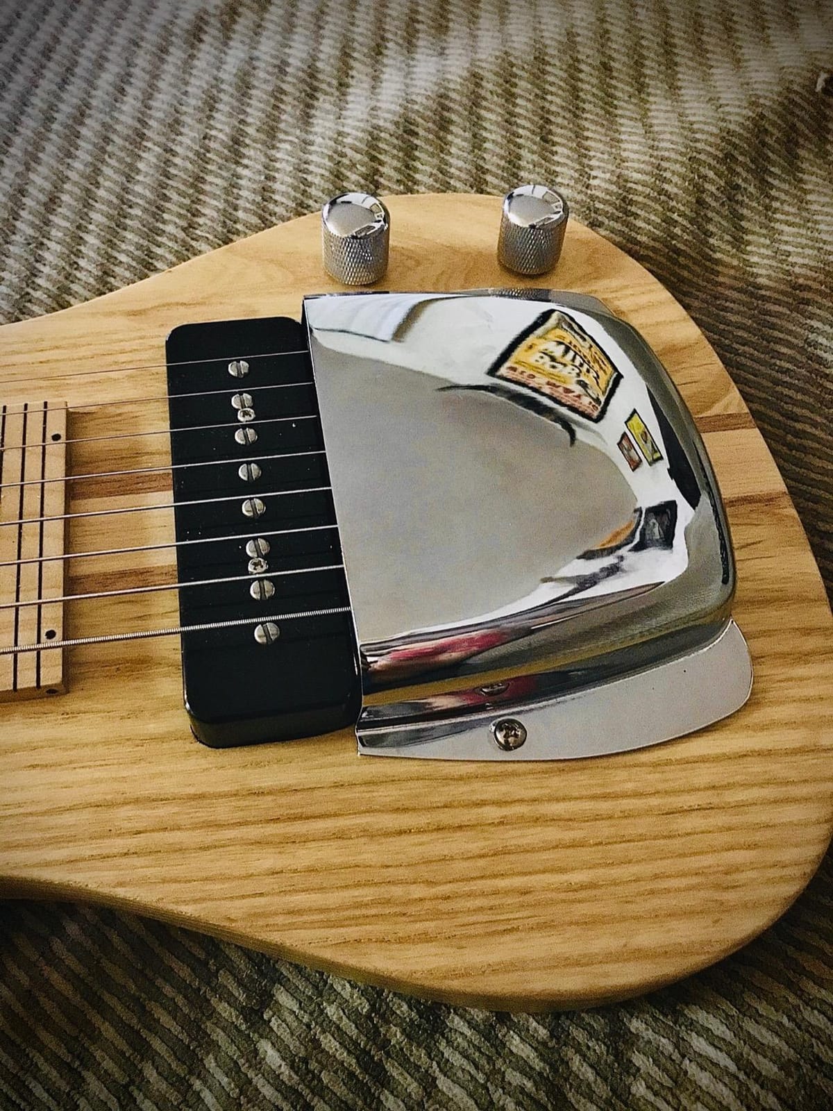 SX LAP 8 NAT 8 String Lap Steel Guitar w/Free Detachable Stand & Bag customer photo 2