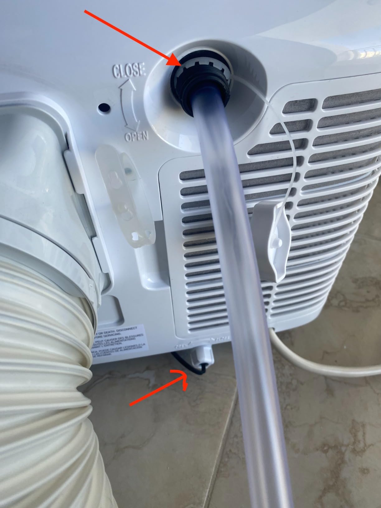 BLACK+DECKER Portable Air Conditioner, 10,000 BTU, BPACT10WT, White | 5,500 BTU SACC for Rooms up to 450 Sq. Ft., 3-in-1 Portable AC, Fan and Dehum with Follow Me Remote Control customer photo 2