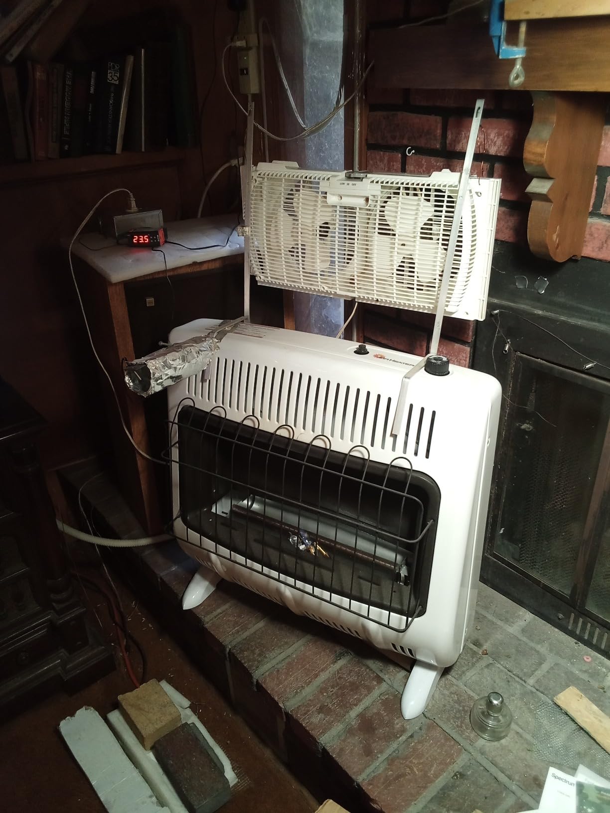 Mr. Heater 30,000 BTU Vent Free Blue Flame Natural Gas Heater customer photo 1