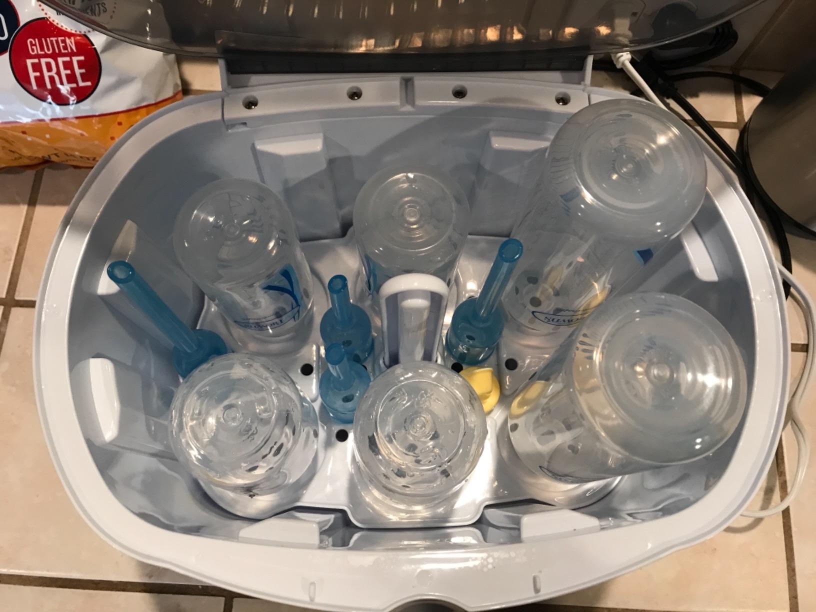 Dr. Brown's Deluxe Electric Sterilizer for Baby Bottles and Other Baby Essentials customer photo 1