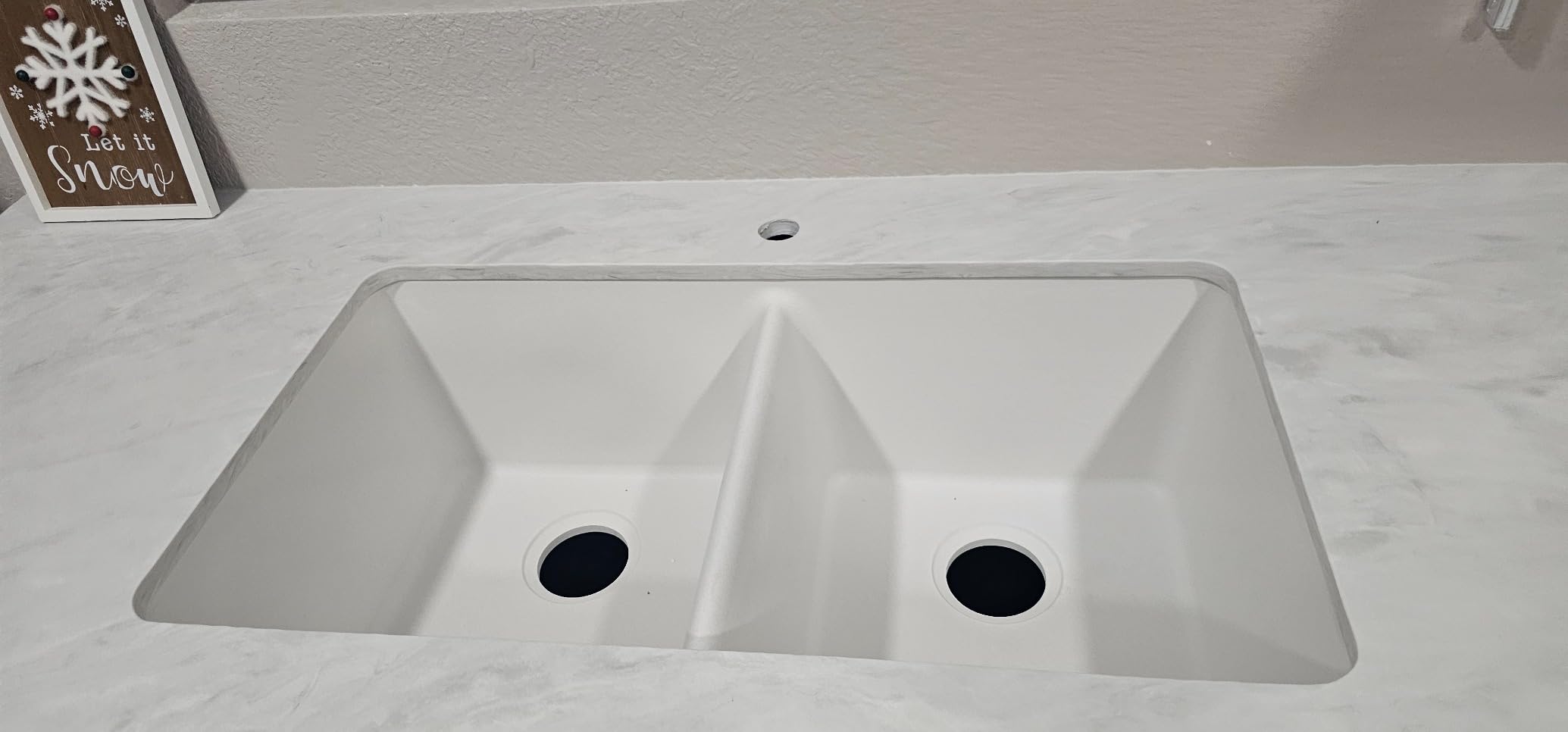 Elkay Quartz Classic ELGU3322GS0 Greystone Equal Double Bowl Undermount Sink customer photo 2