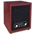Ivation Ozone Generator Air Purifier, Ionizer & Deodorizer - Purifies Up to 3,500 Sq/Ft - Great for Dust, Pollen, Pets, Smoke & More Cherry | Removes odors from pets, smoke, food, and mold - quiet operation with a cherry wood and stainless steel cabinet customer photo 2