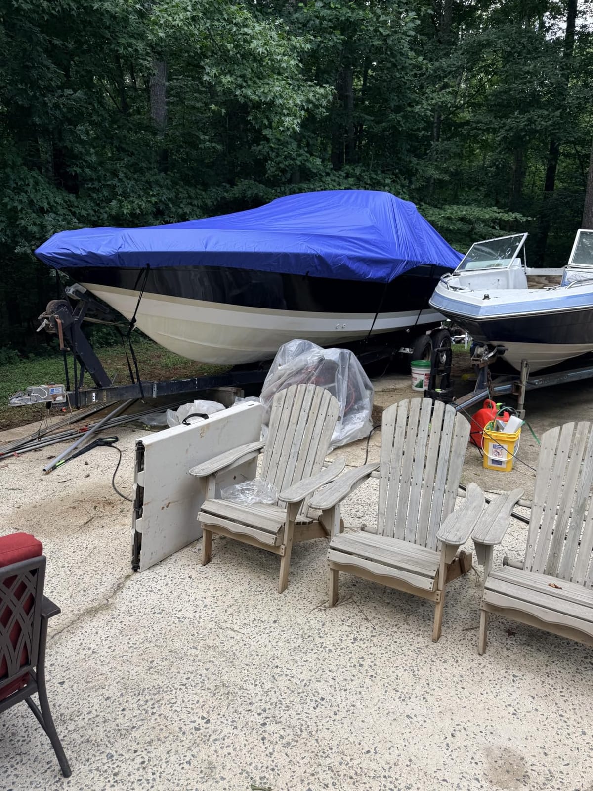 iCOVER Trailerable Boat Cover- 17'-19' Heavy Duty Waterproof Tarp Covers with Storage Bag, Fits V-Hull, Fish&Ski, Pro-Style, Fishing, Runabout, Bass Boats, up to 17ft-19ft Long X 96