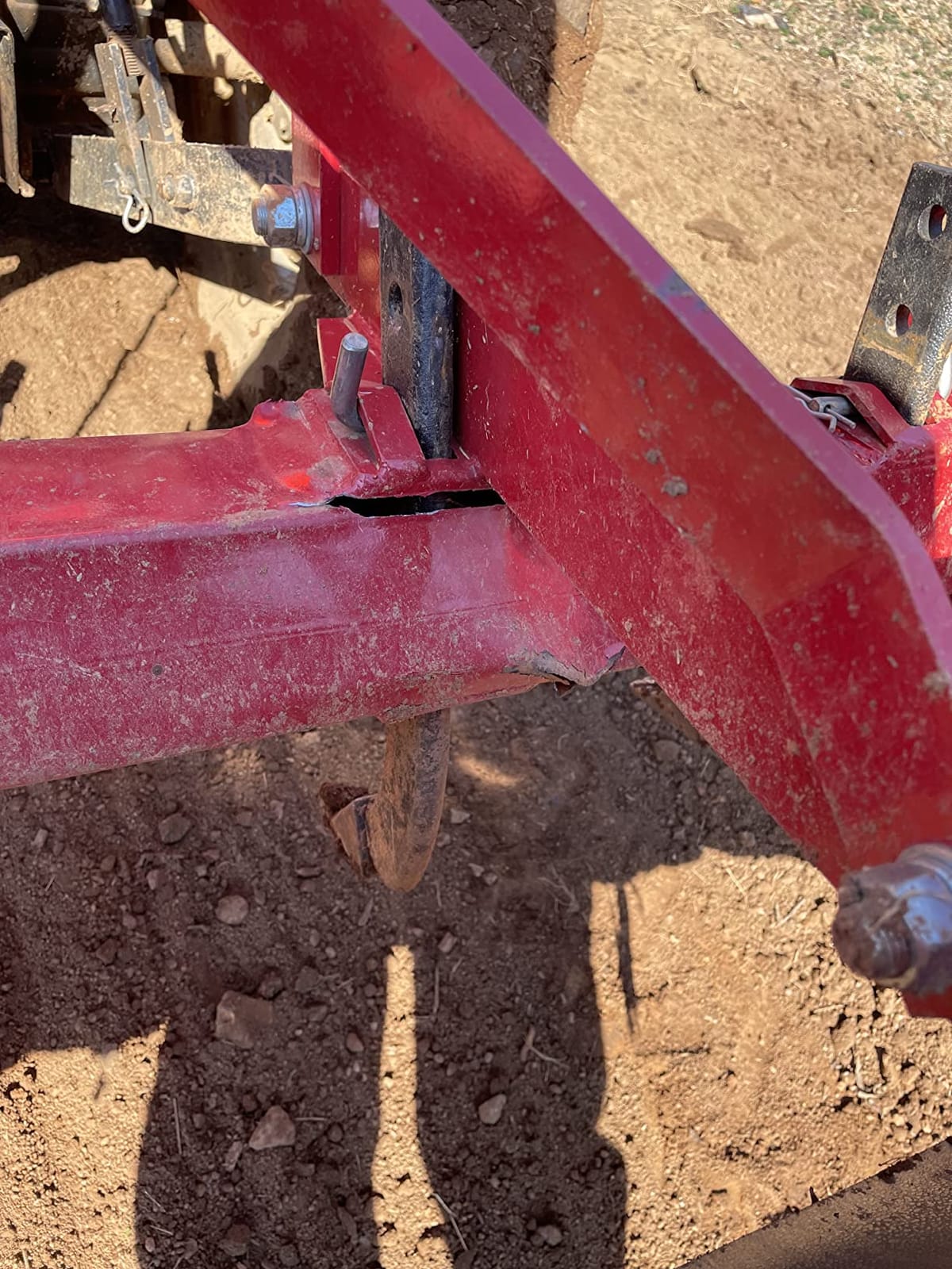 Titan 4' - 7' Box Blade Tractor Attachment Category 1 Cat 0 Scarifier Shank customer photo 2