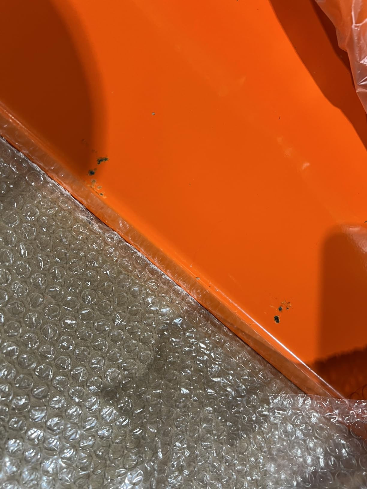 GypTool Heavy Duty Drywall Sheet Cart & Panel Dolly with 4 Swivel Wheels - Orange customer photo 2