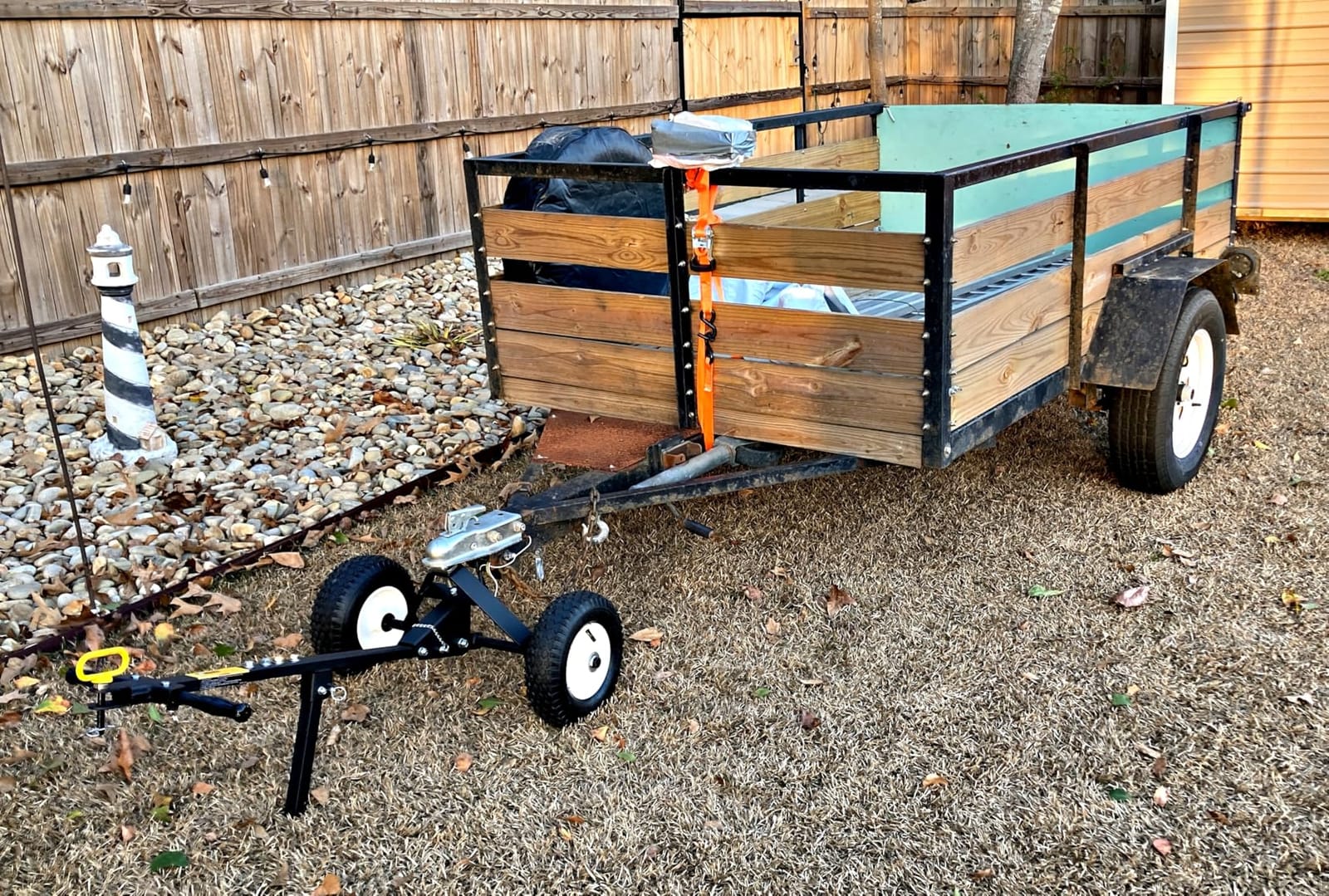 MaxxHaul 70881 Dual-Pull Trailer Dolly with 12