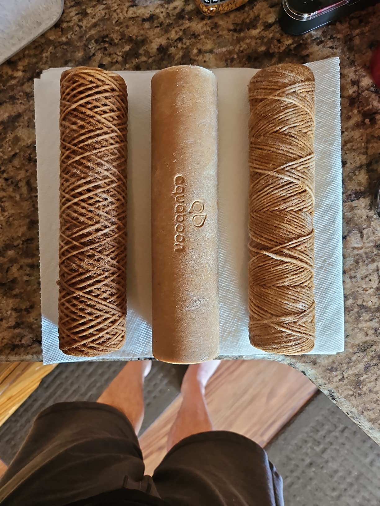Aquaboon 5 Micron 10 x 2.5 Sediment Filter - Whole House Water Filter Replacement Compatible with Well Water Filters - P5, AP110, WHKF-GD05, 6 Pack customer photo 1
