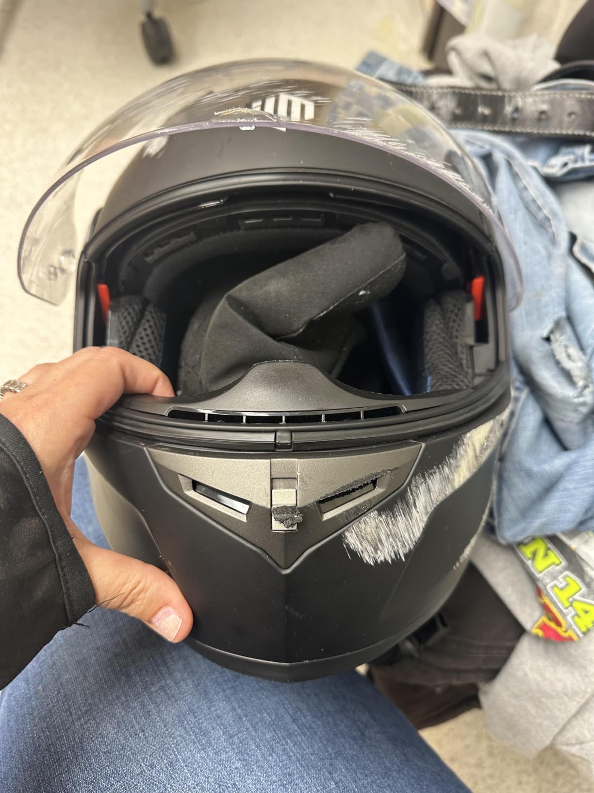 ILM Bluetooth Integrated Modular Flip up Full Face Motorcycle Helmet Sun Shield Mp3 Intercom Model 953/953 PRO customer photo 2