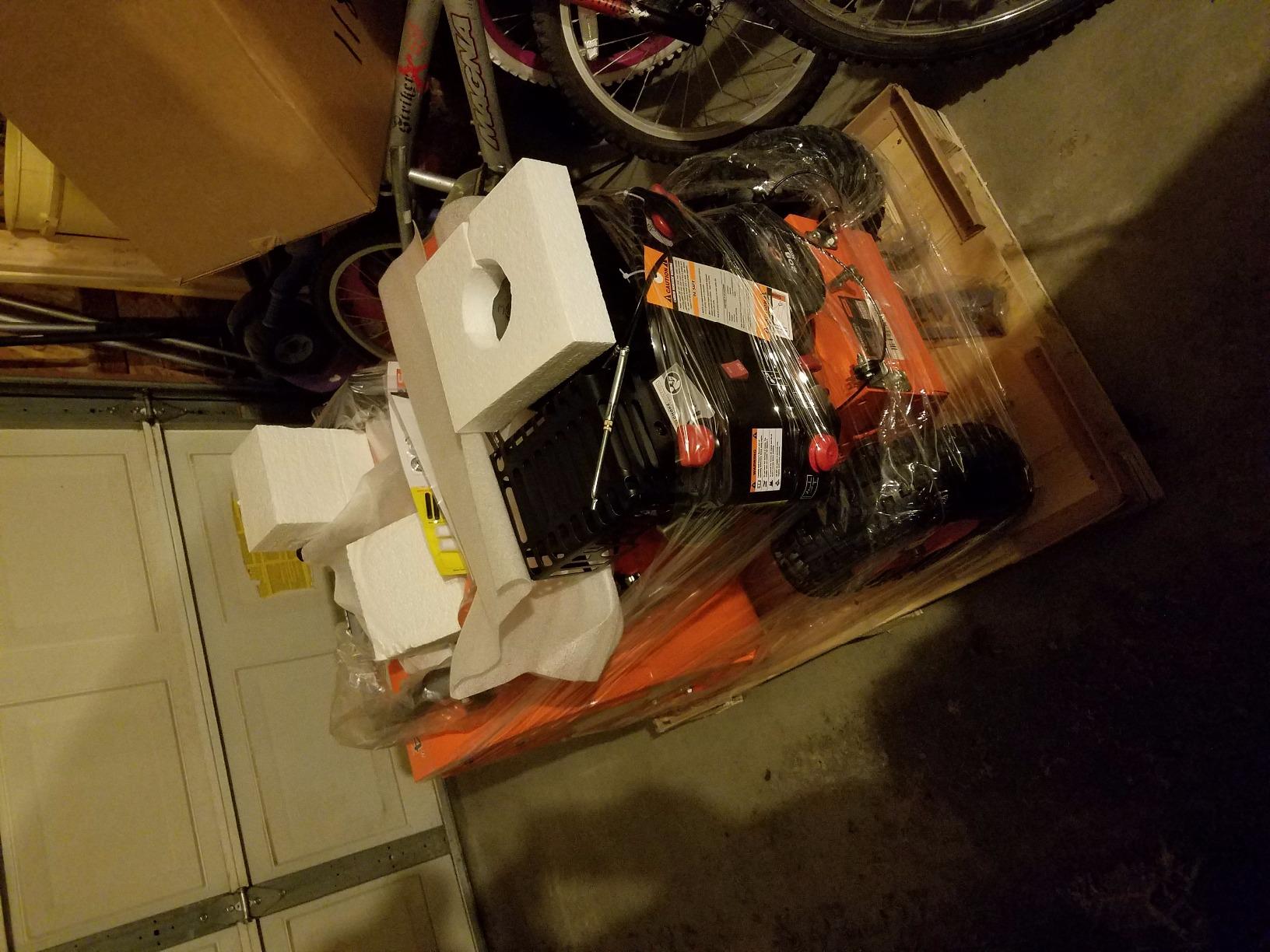 YARDMAX YB6770 26 in. 212 cc Two-Stage Self-propelled Gas Snow Blower with Push-Button Electric Start and Headlight customer photo 2