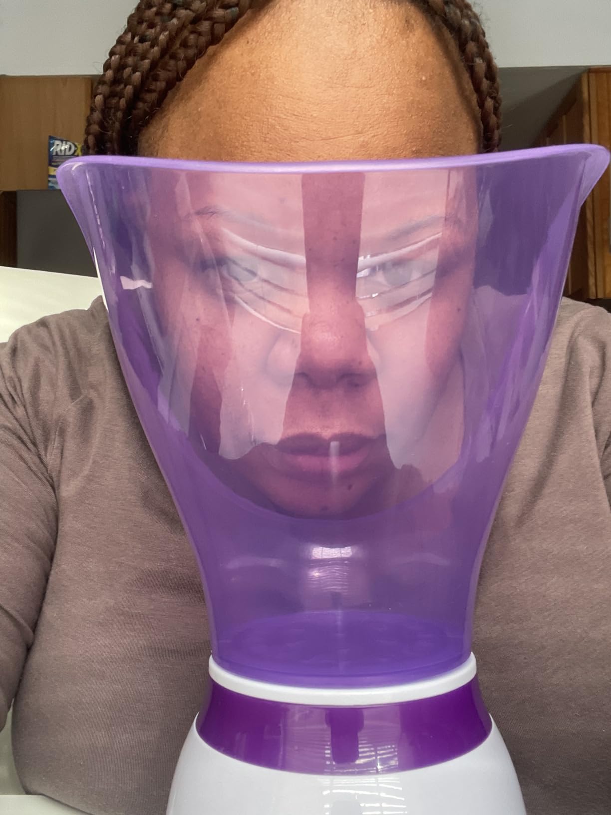 Face Steamer,Beauty Nymph Spa Home Facial Steamer Sauna Pores and Extract Blackheads, Rejuvenate and Hydrate Your Skin for Youthful Complexion- Face Steaming Skincare Deep Cleanse SPA customer photo 2