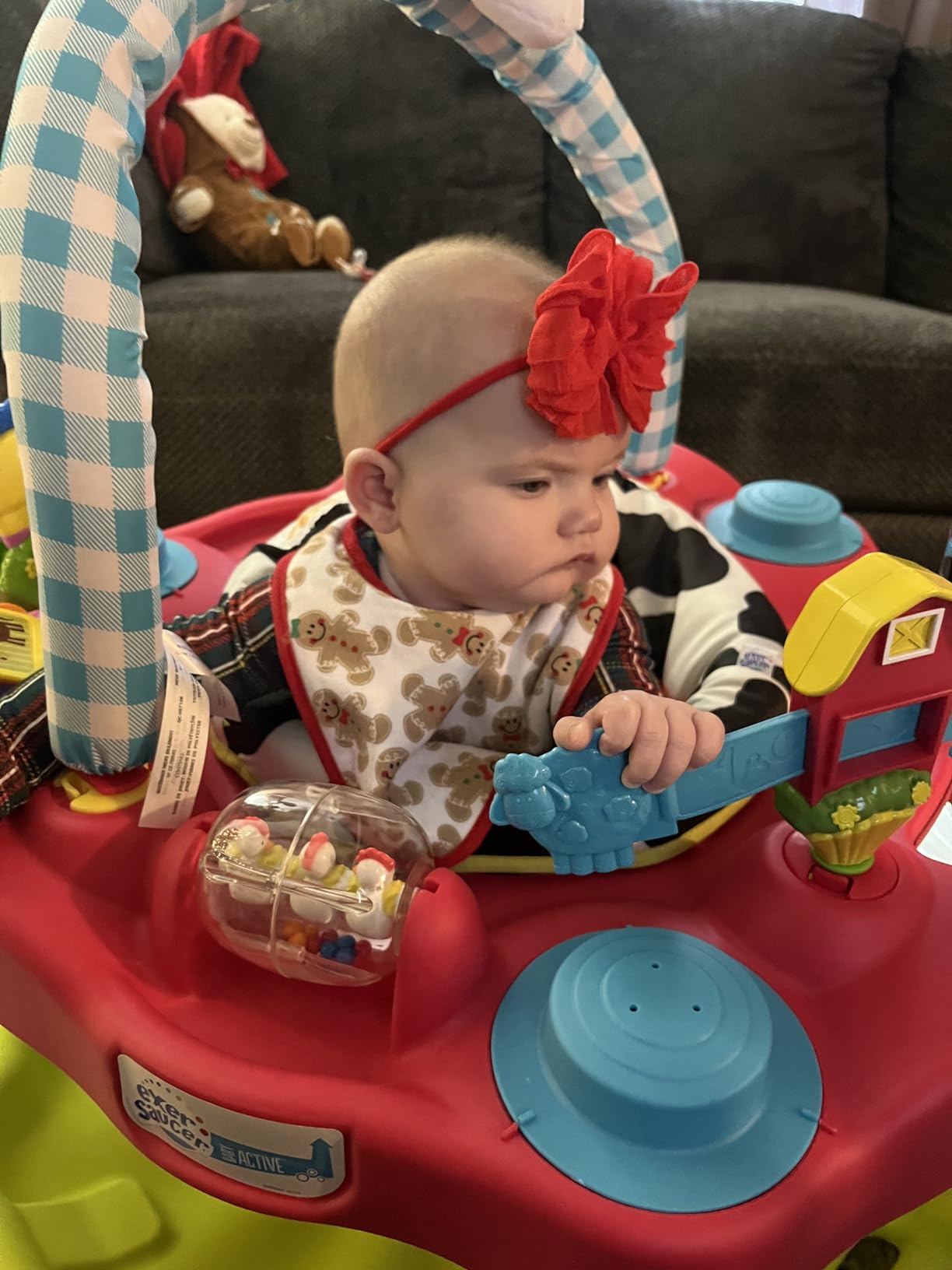 Evenflo Exersaucer Moovin & Groovin Activity Center, Ages 4-12 Months customer photo 1