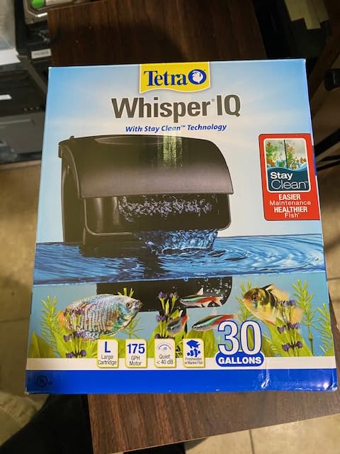 Tetra Whisper IQ Power Filter 45 Gallons, 215 GPH, with Stay Clean Technology customer photo 2