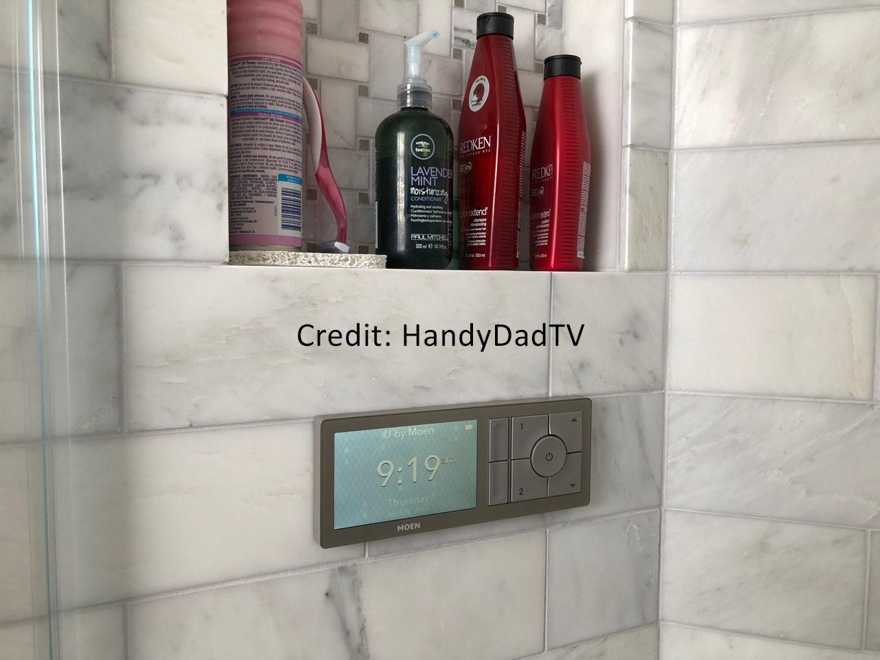 Moen Smart Shower Digital Shower Backup Battery Kit with 6 D Batteries, 179573 customer photo 2