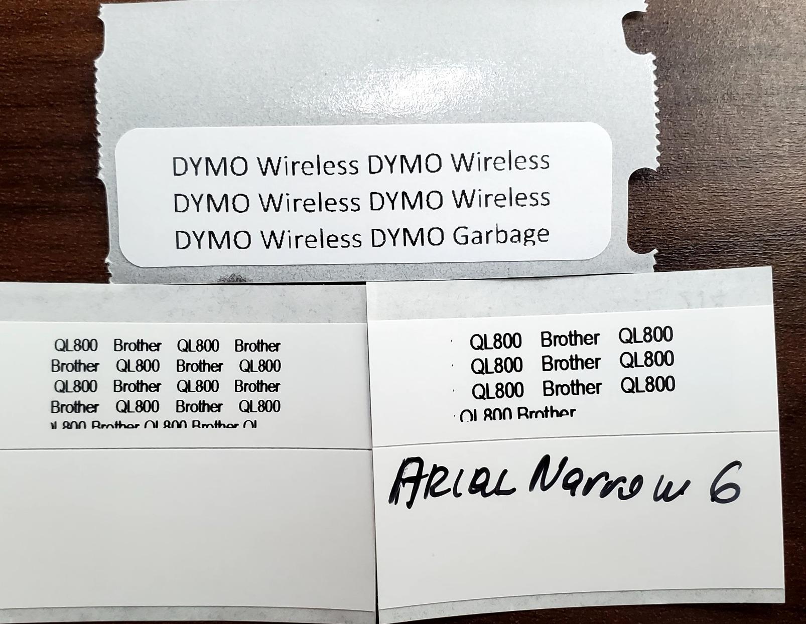 Brother QL-800 High-Speed Professional Printer, Plug & Label Feature, Genuine DK Pre-Sized, Multi-System Compatible customer photo 1