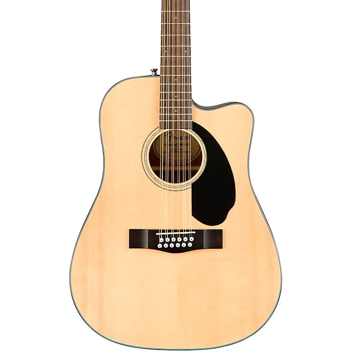 Fender CD-60SCE 12-string Dreadnought Acoustic Guitar, Natural customer photo 1