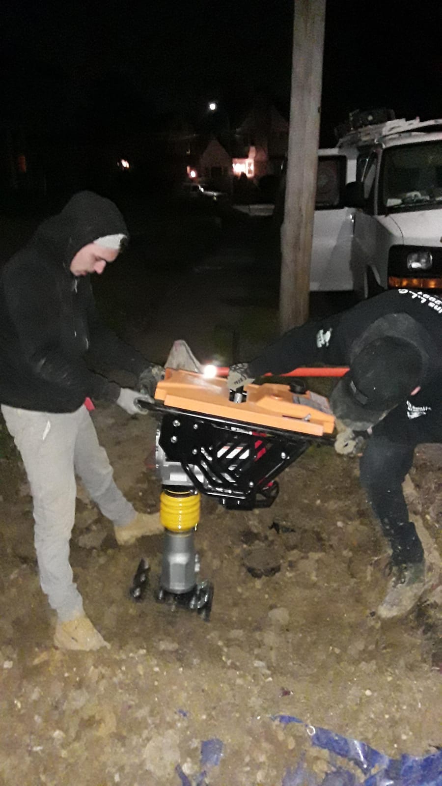 Tomahawk Power Jumping Jack Tamping Rammer Compactor Tamper for Asphalt and Cohesive Soil 3 HP Honda GX100 Engine, (JX60H) customer photo 1