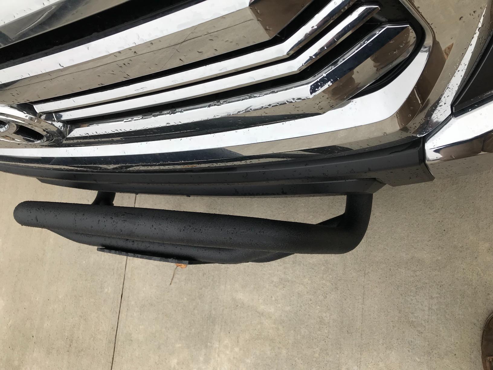 Tyger Auto TG-GD6T60038 Front Bumper Guard Compatible with 2007-2021 Tundra | Textured Black | Light Mount | Bull Bar customer photo 1
