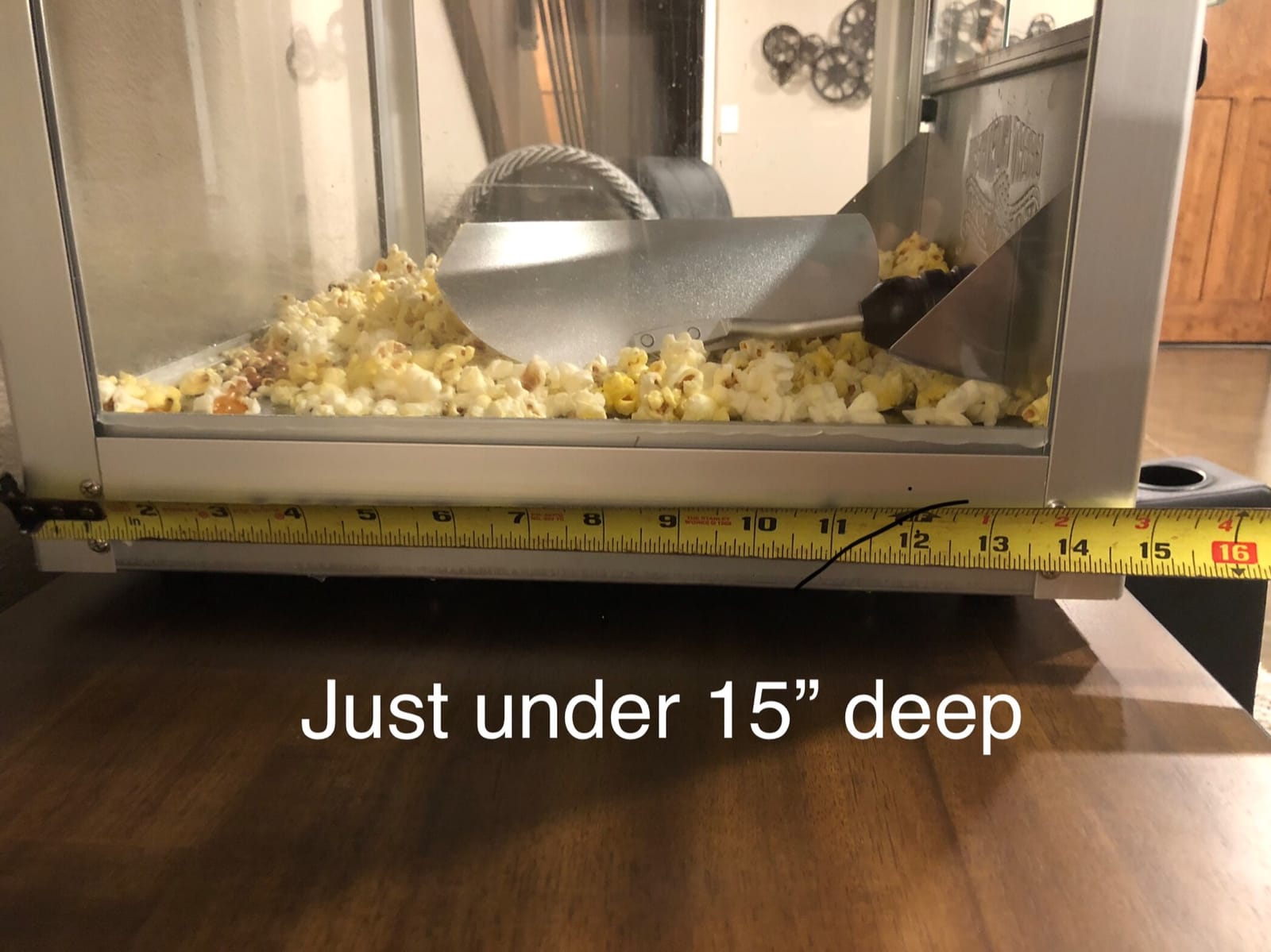 Great Northern Popcorn Perfect Popper 10oz Popcorn Machine, Black customer photo 2