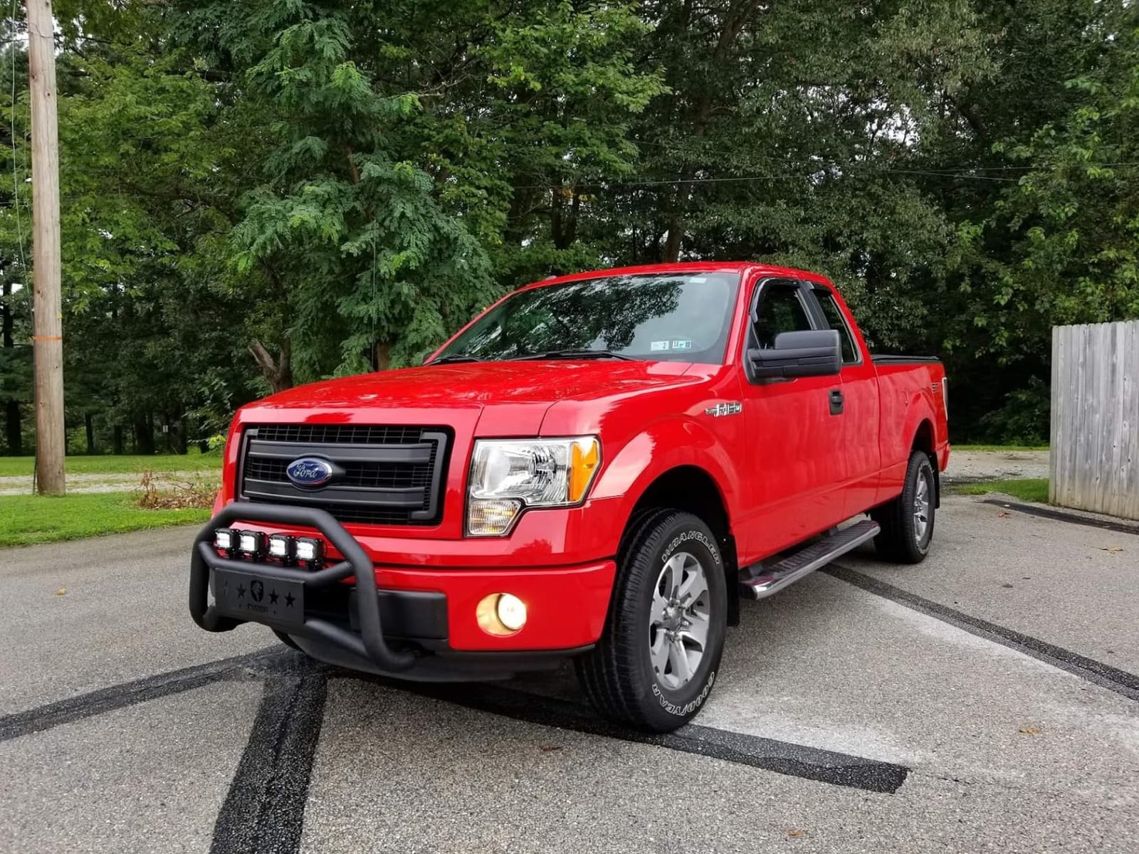 Tyger Auto TG-GD6F60098 Front Bumper Guard Compatible with 2004-2024 Ford F150 (Exclude Heritage, Raptor, 20-22 Diesel, 22-24 Lightning EV) | Textured Black | Light Mount | Bull Bar customer photo 2