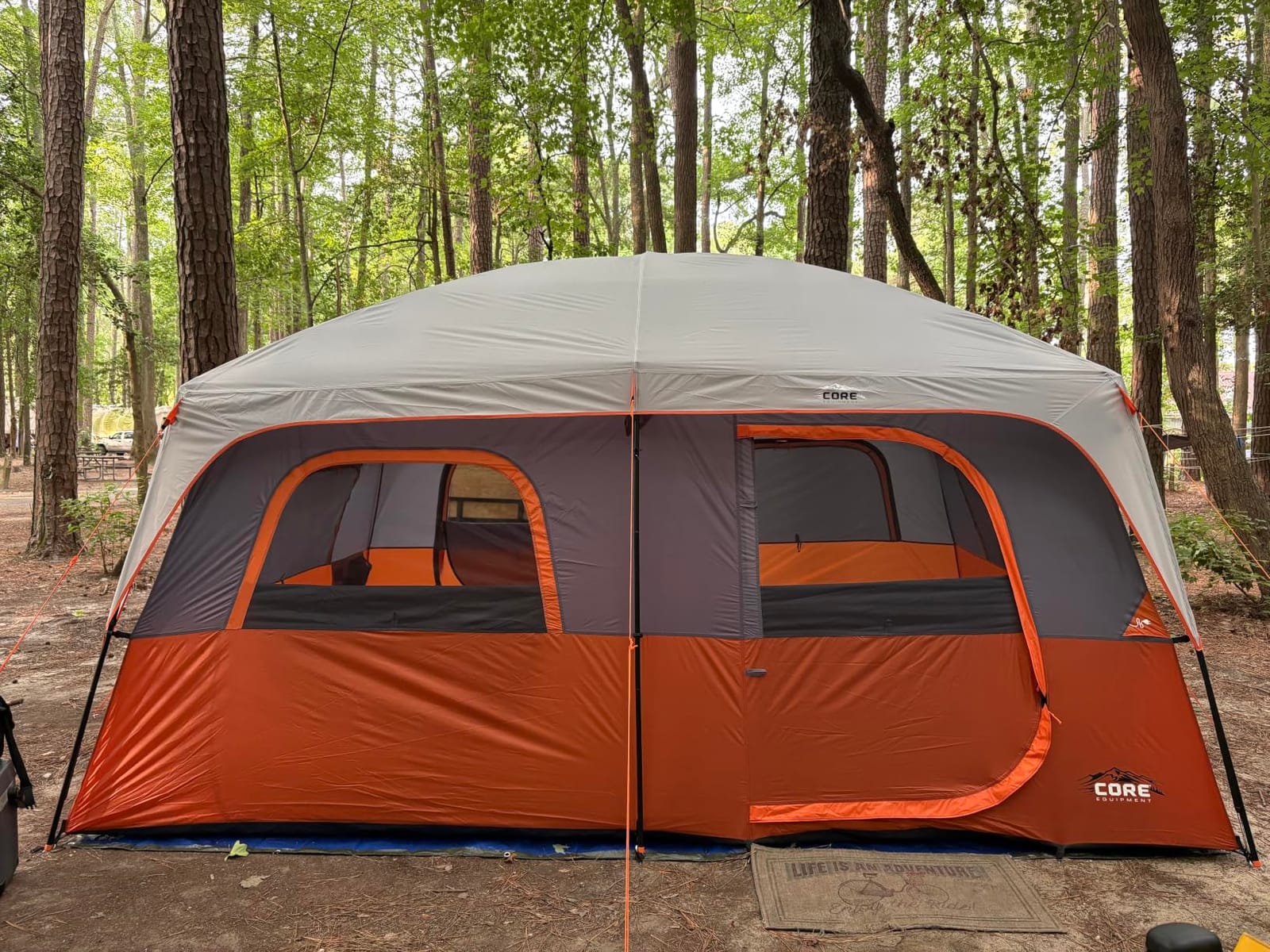 CORE Tent for Family Camping | 10 Person / 11 Person / 12 Person Large Multi Room Cabin Tents for Car Camping & Outdoor Adventures customer photo 1