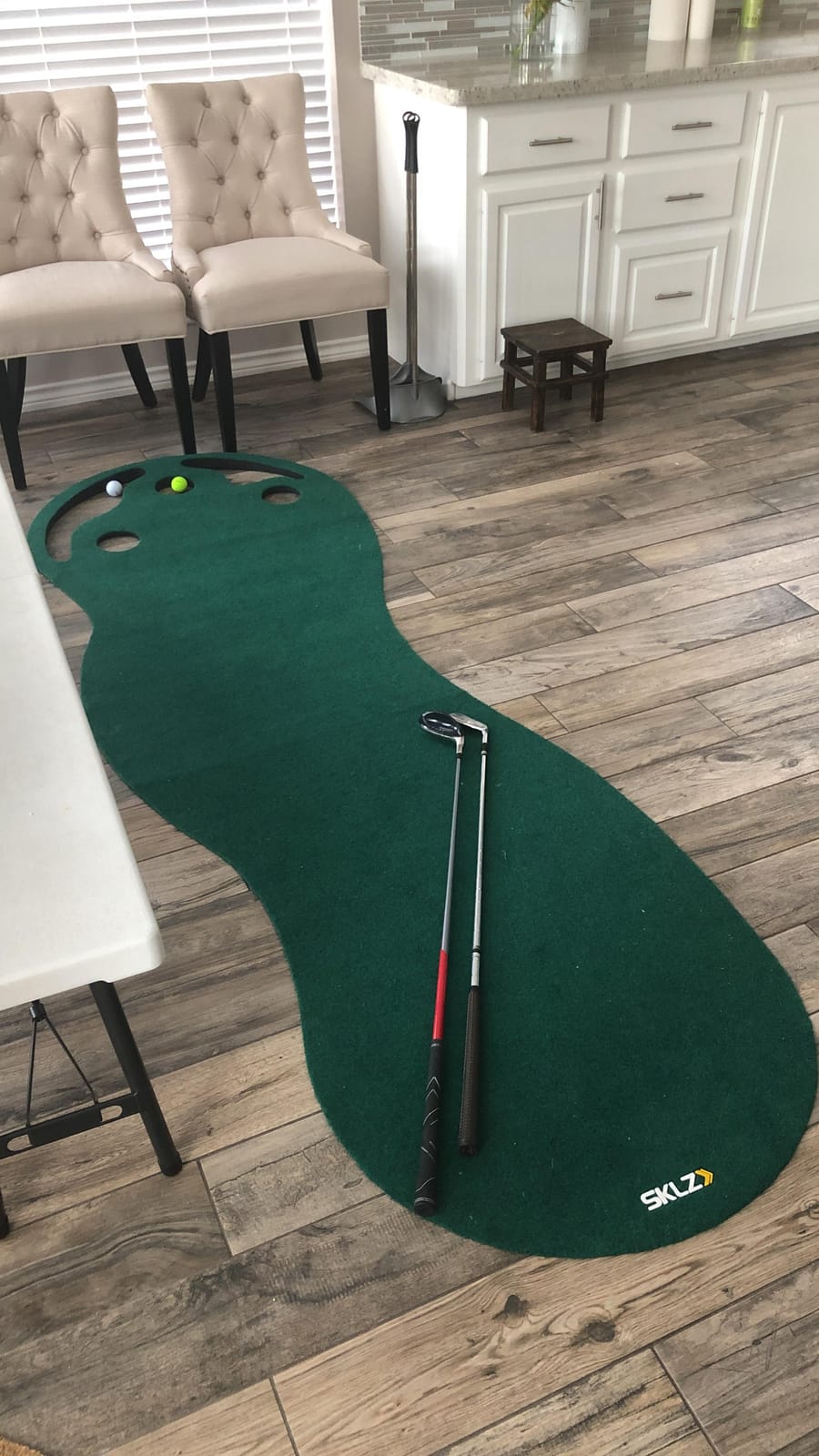 SKLZ Putting Green - Realistic Home Practice Putting Mat customer photo 2