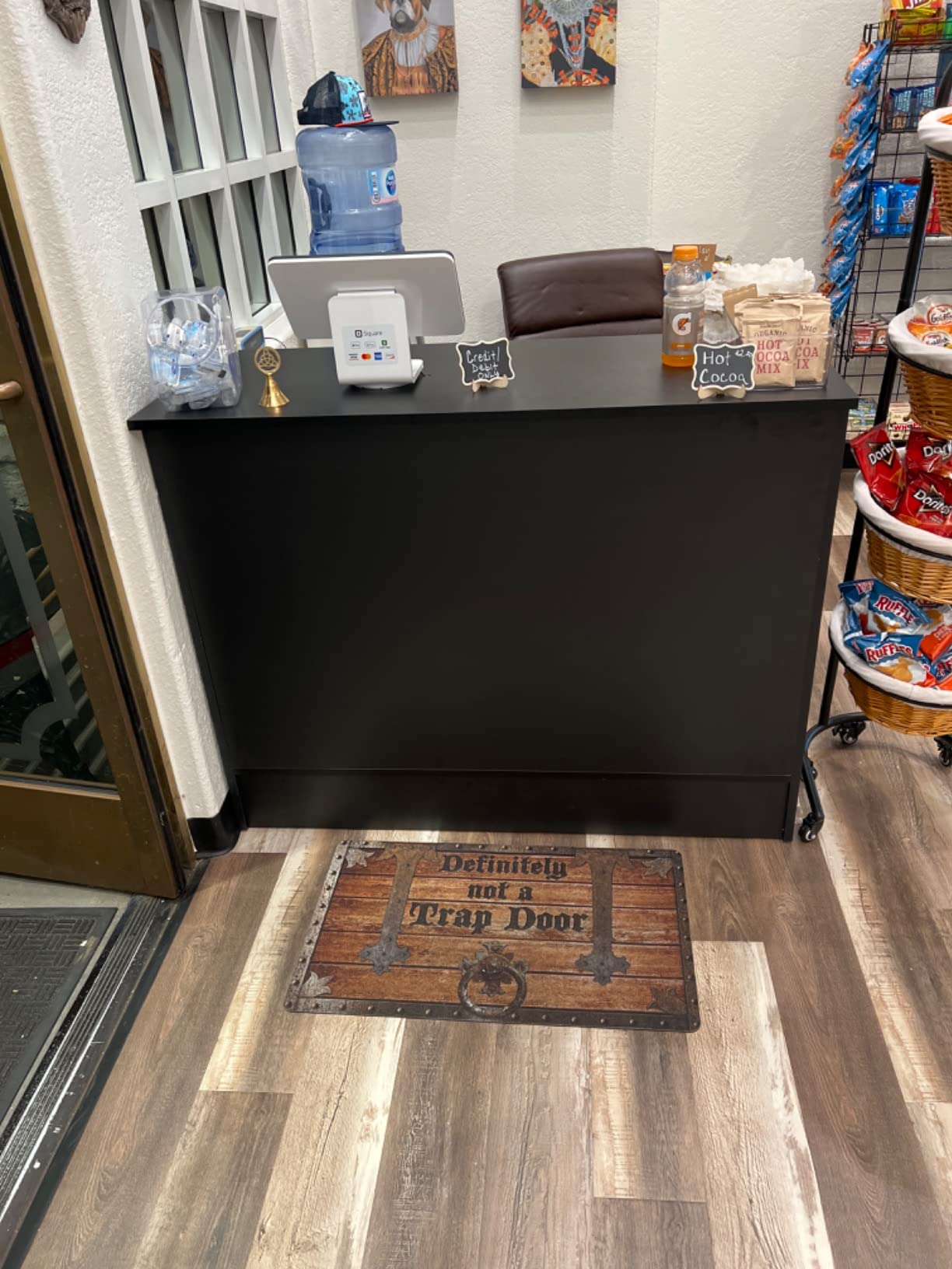 Only Hangers Cash Register Stand with 3 Height-Adjustable Shelves- 48