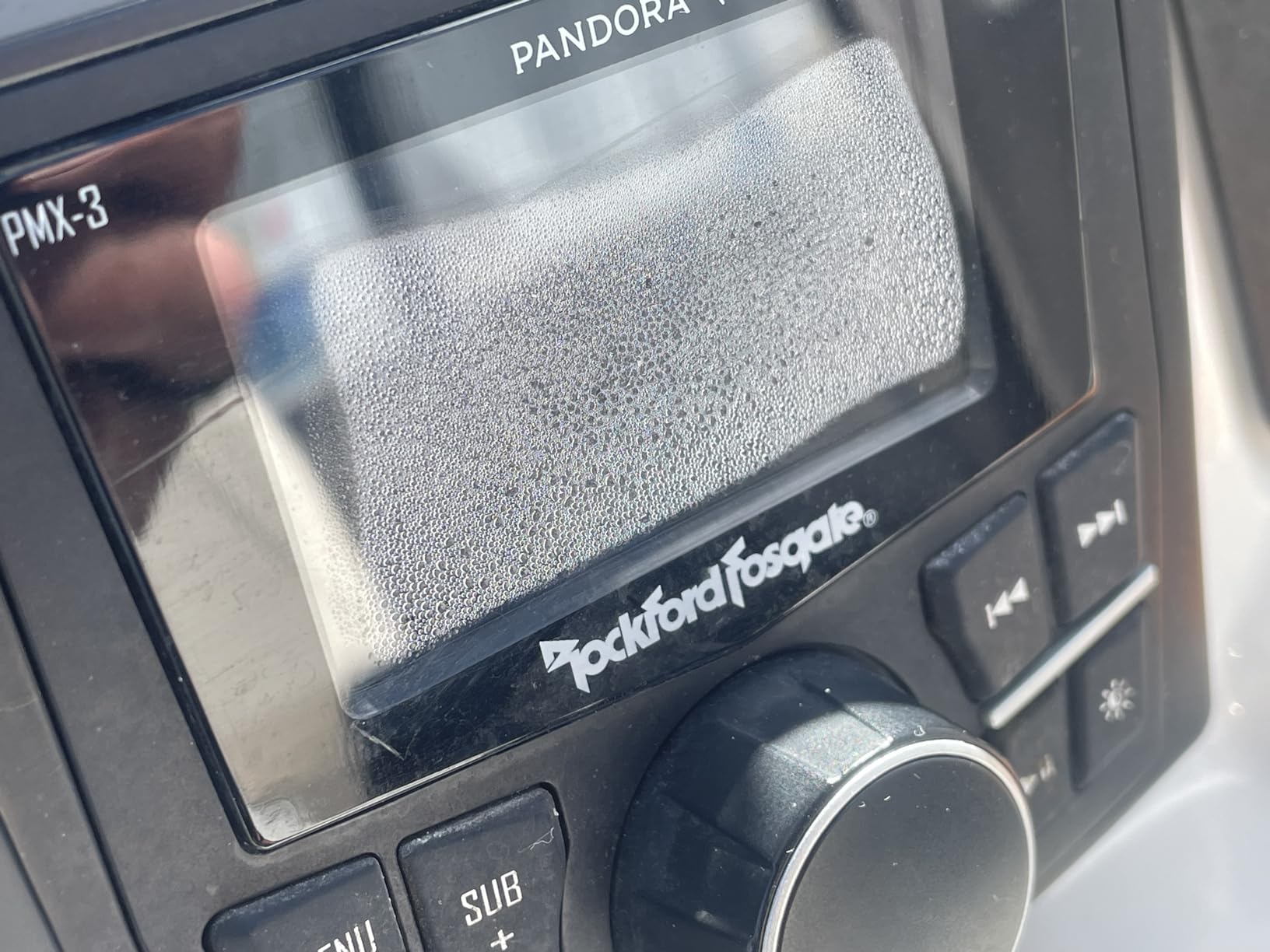 Rockford Fosgate Punch Marine PMX-3 Media Receiver | Marine Grade, 2.7