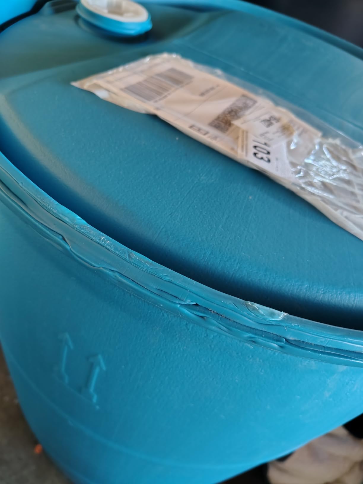 Augason Farms Water Storage Barrel - BPA-Free Plastic Barrel 55-Gallon customer photo 2