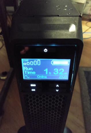 APC UPS 1500VA Smart-UPS Single Phase Online Uninterruptible Power Supply (SRT1500XLA), Black customer photo 1
