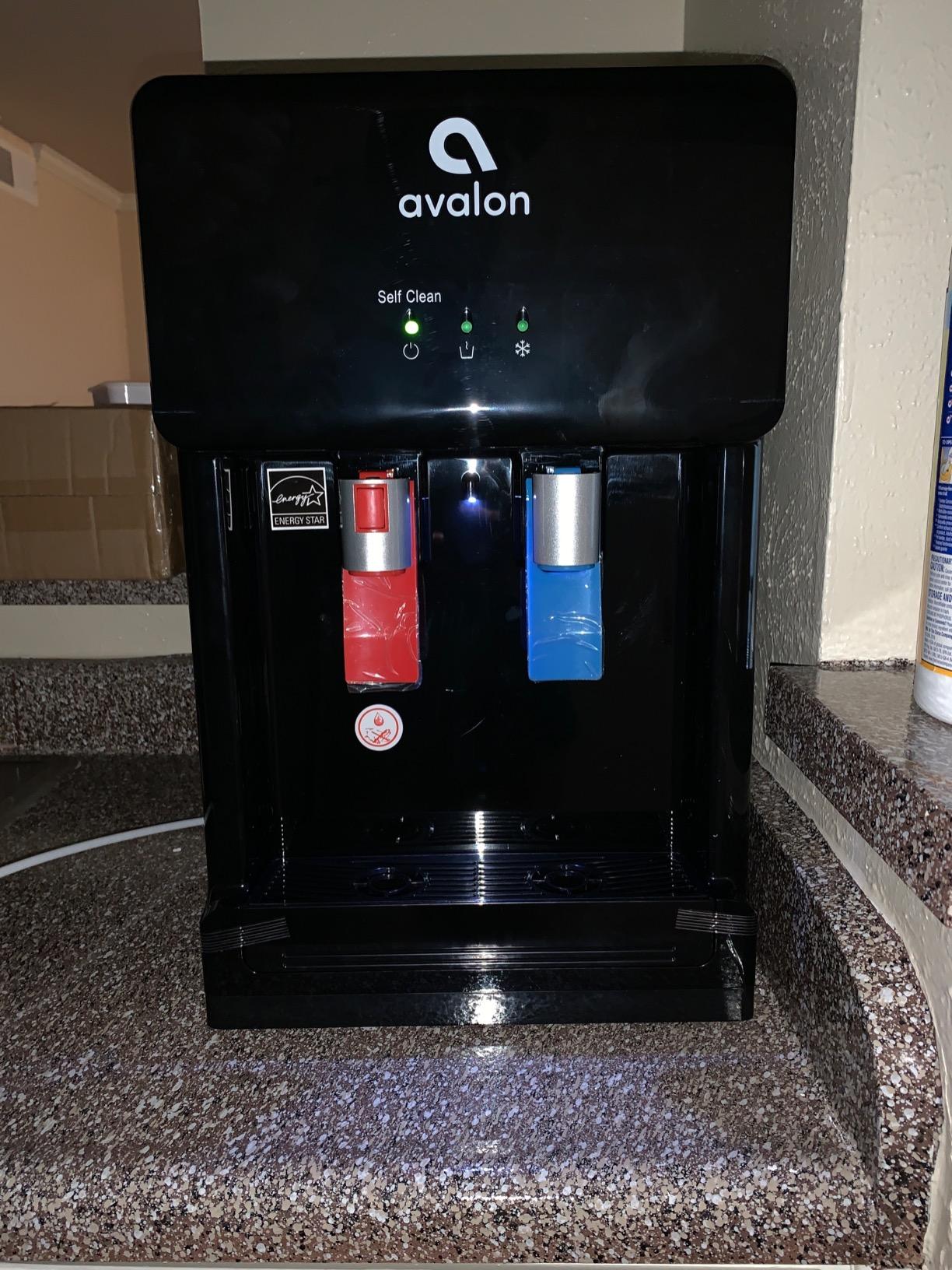 Avalon A8CTBOTTLELESSWHT Countertop Self Cleaning Touchless Bottleless Cooler Dispenser Hot & Cold Water, NSF Certified Filter, UL/Energy Star, White customer photo 1