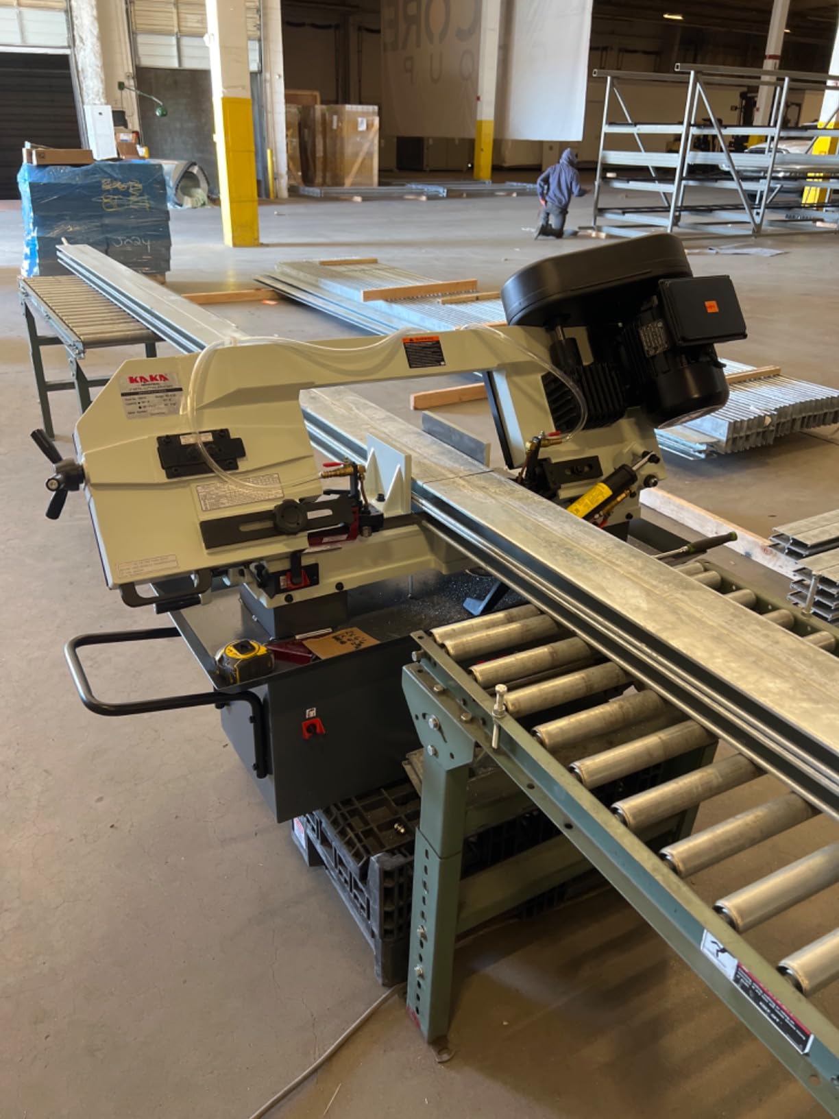 Metal Cutting Band Saw, 9 in Round KAKA INDUSTRIAL BS-912B customer photo 2