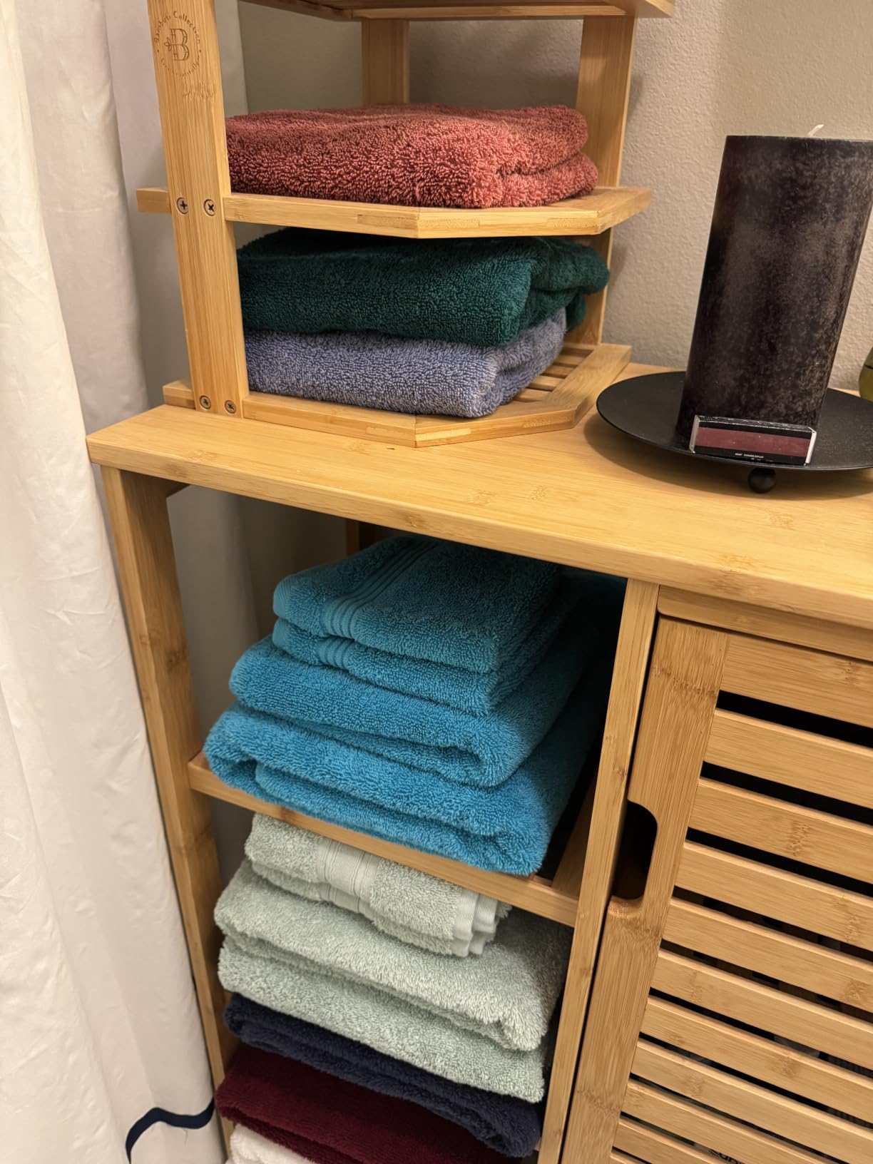 Cotton Paradise 100% Cotton Turkish Towel, Soft Absorbent Quick Dry, 40x80 Oversized Bath Sheet Towel, Snow White customer photo 2