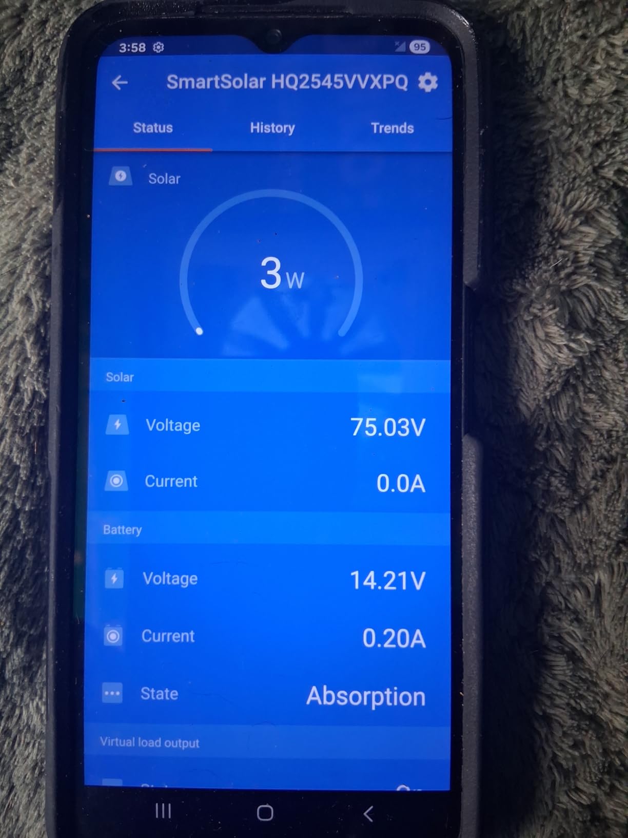 SmartSolar MPPT Solar Charge Controller 100V, 50A, 12/24V | Bluetooth Charge Controllers for Solar Panels customer photo 1