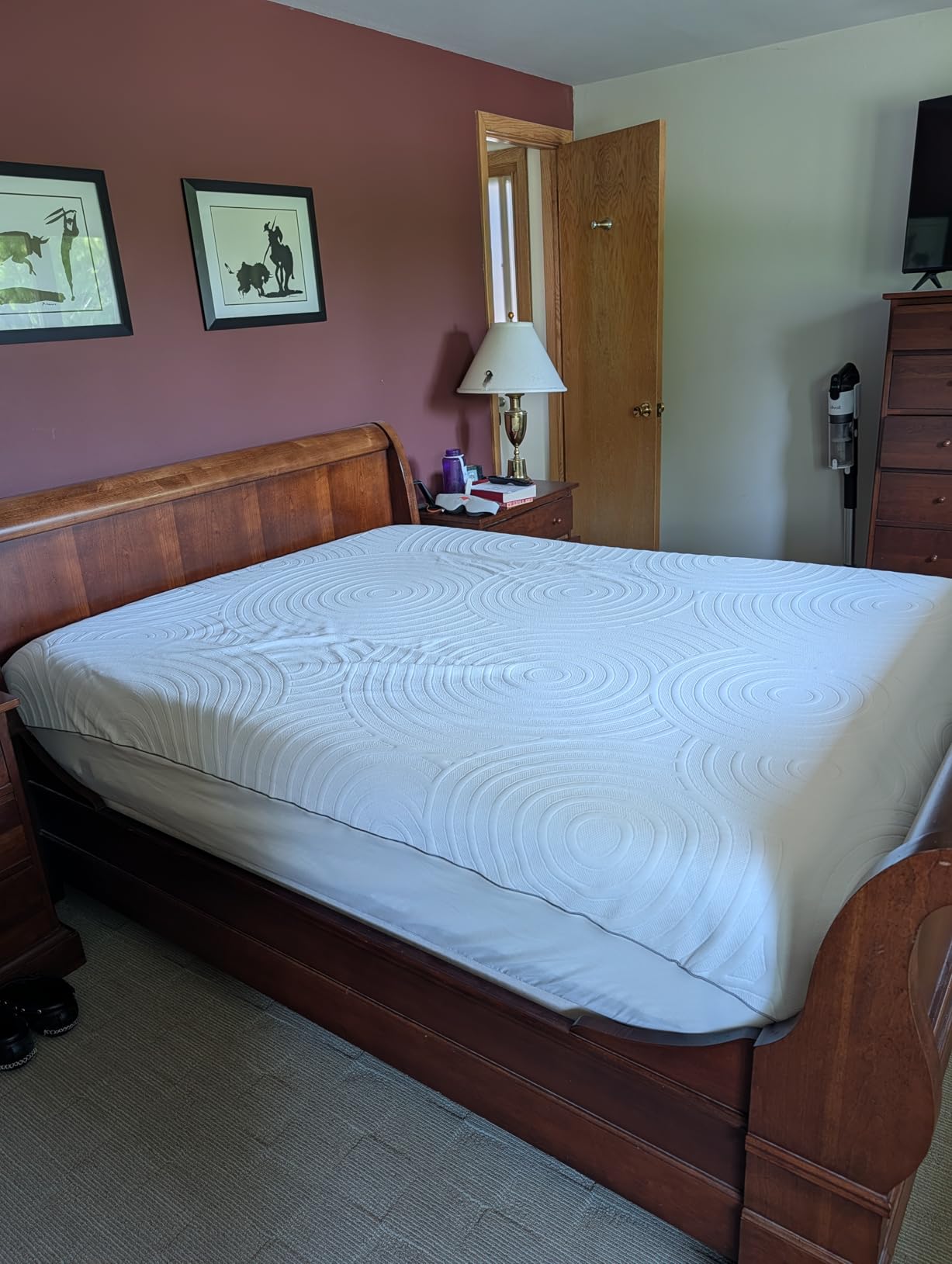 Tempur-Pedic Protect Waterproof Mattress Protector, Queen, White (Packaging May Vary) customer photo 2