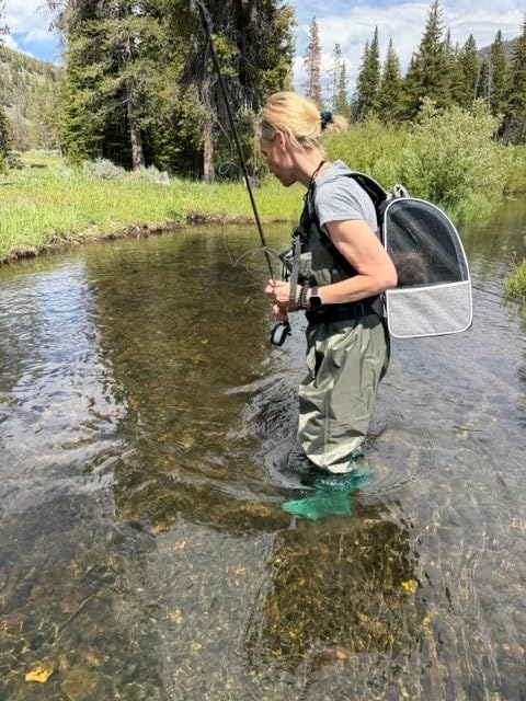 FISHINGSIR Fishing Waders for Men, 2-Ply Nylon/PVC Waterproof Women Chest Wader with Boots, Bootfoot Hunting Waders customer photo 2